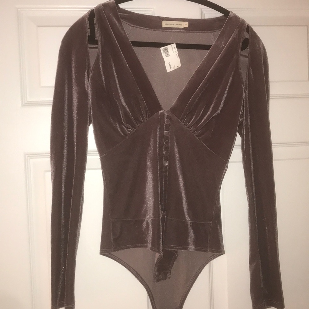 Suede top